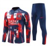 Paris Saint-Germain Trenings Collegegenser 2024-25 Kvart-Zip Rød Paris Saint-Germain Trenings Collegegenser 2024-25 Kvart-Zip Rød